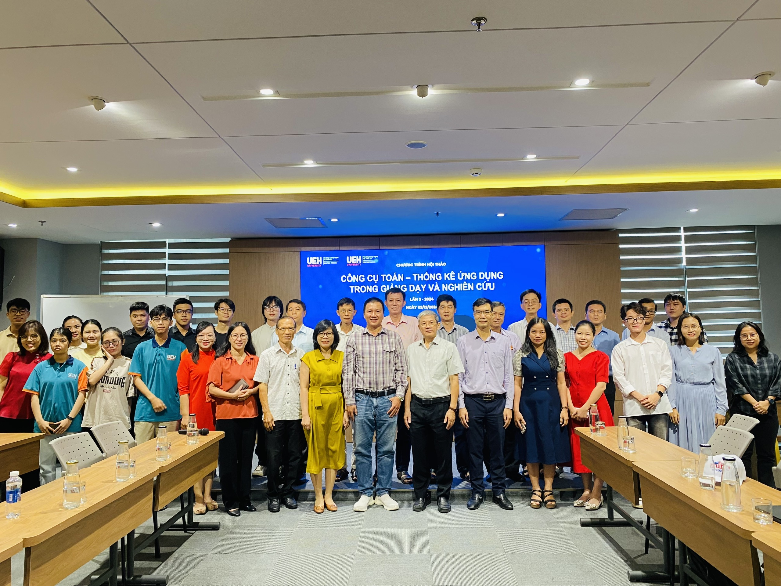 Hội thảo Khoa “Công cụ Toán – Thống kê ứng dụng trong giảng dạy và nghiên cứu” lần 5 năm 2024